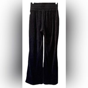 Free People Movement Women’s  Black  Velour Flare Lounge Pants Size Small